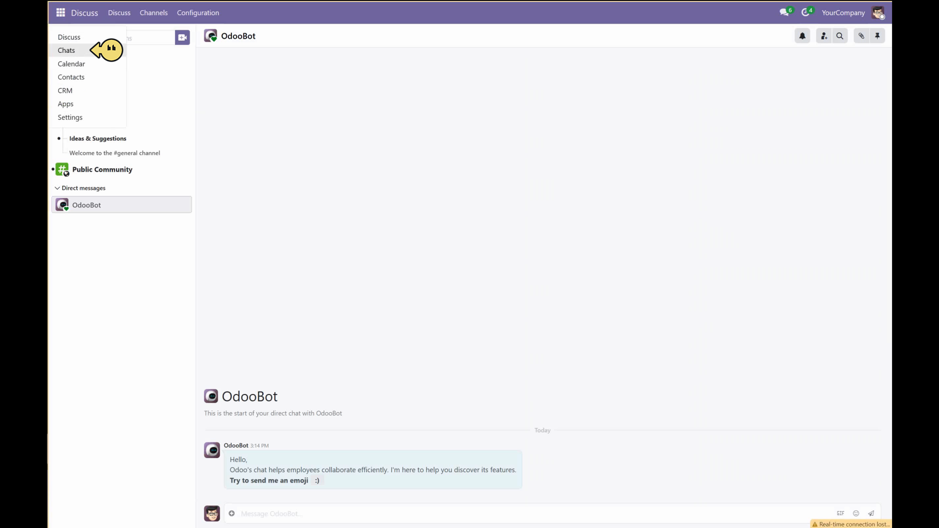 Integration in Odoo – EasyBusy