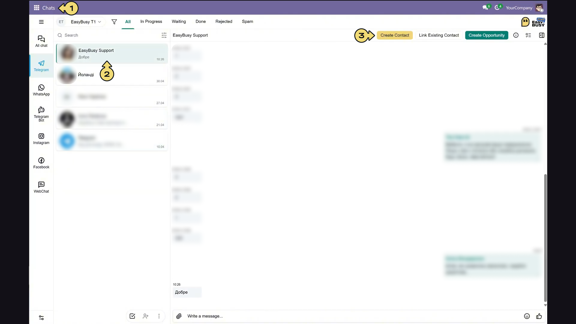 Integration in Odoo – EasyBusy