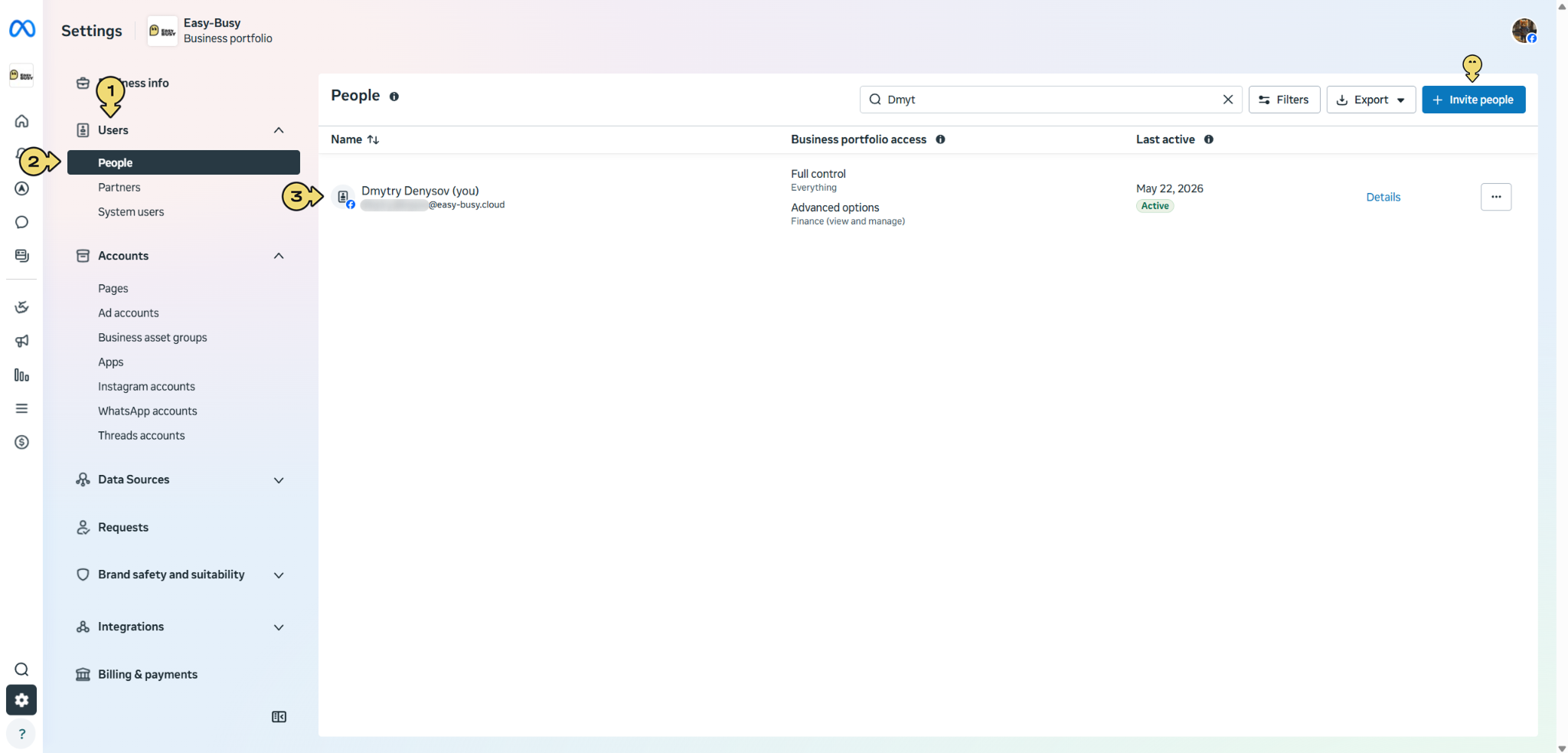 WhatsApp Business Account Integration – EasyBusy