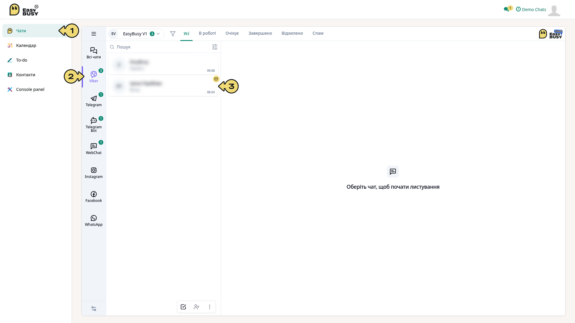 Viber – EasyBusy Chats