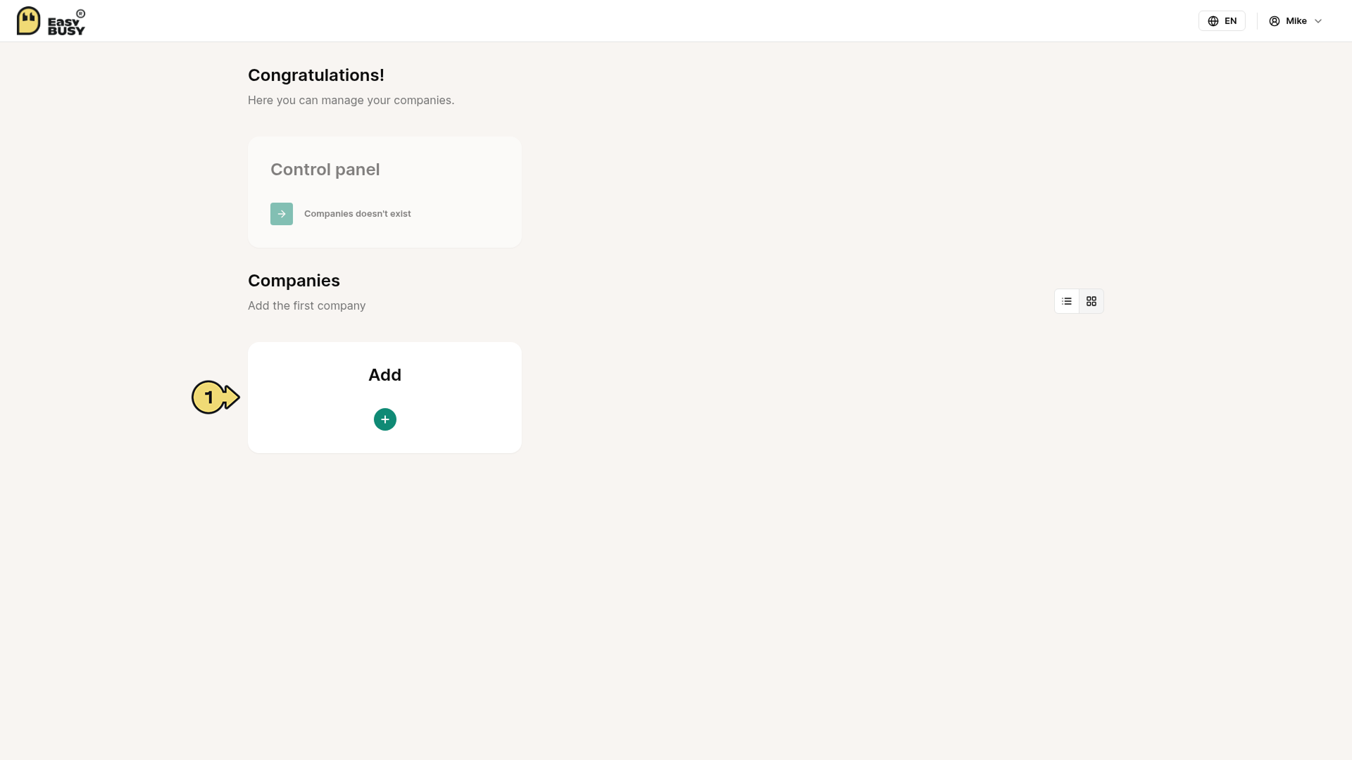 Onboarding in EasyBusy Chats – EasyBusy