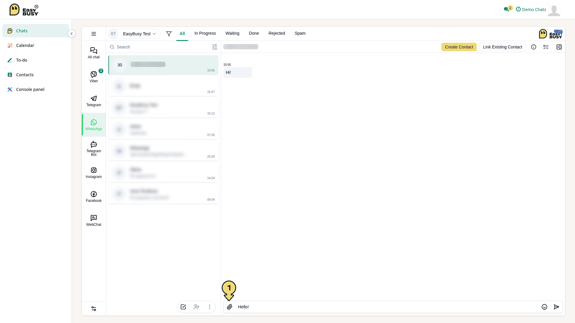 Chatting – EasyBusy