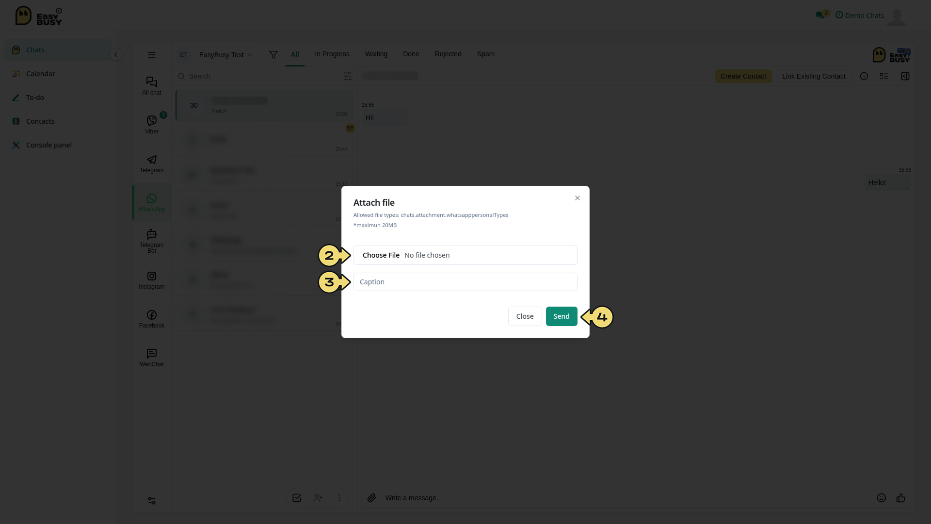 Chatting – EasyBusy