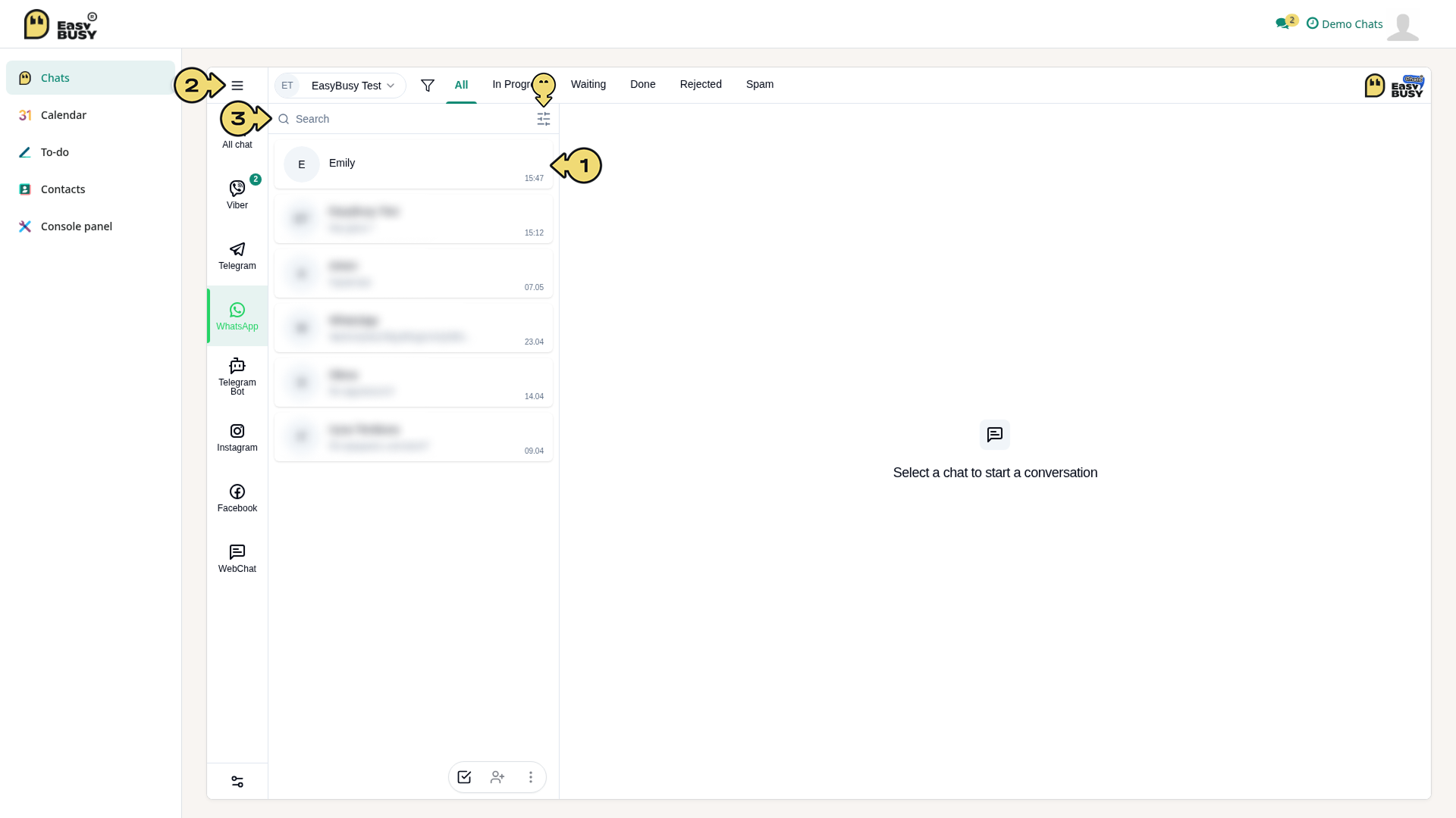 Chatting – EasyBusy