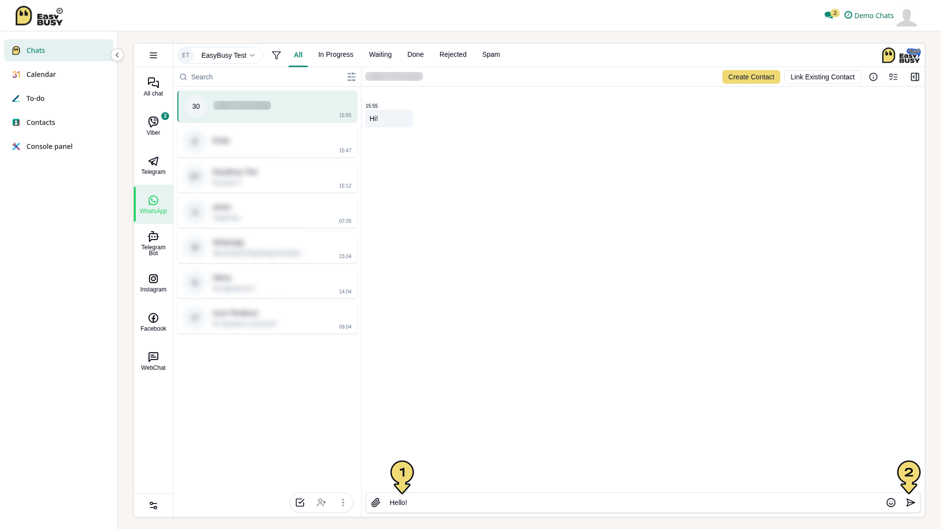 Chatting – EasyBusy