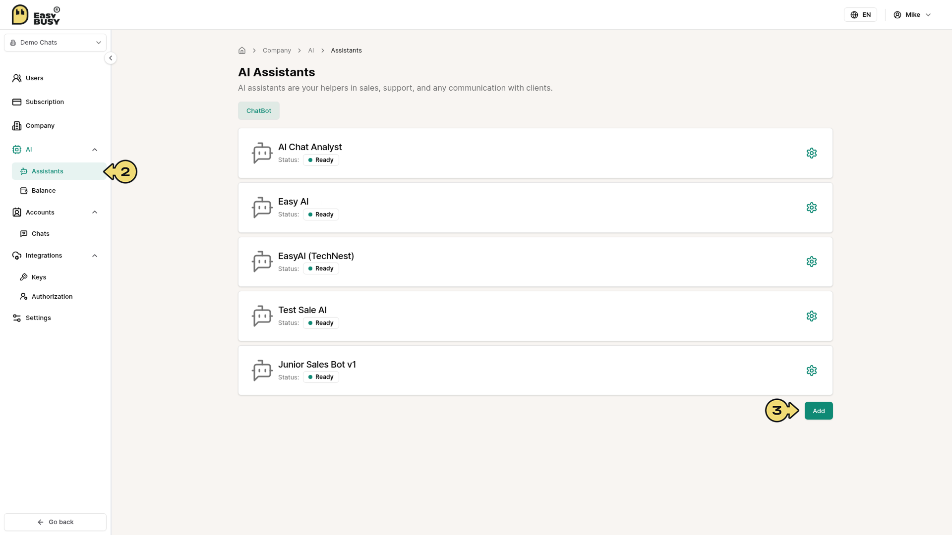 AI Tools – EasyBusy
