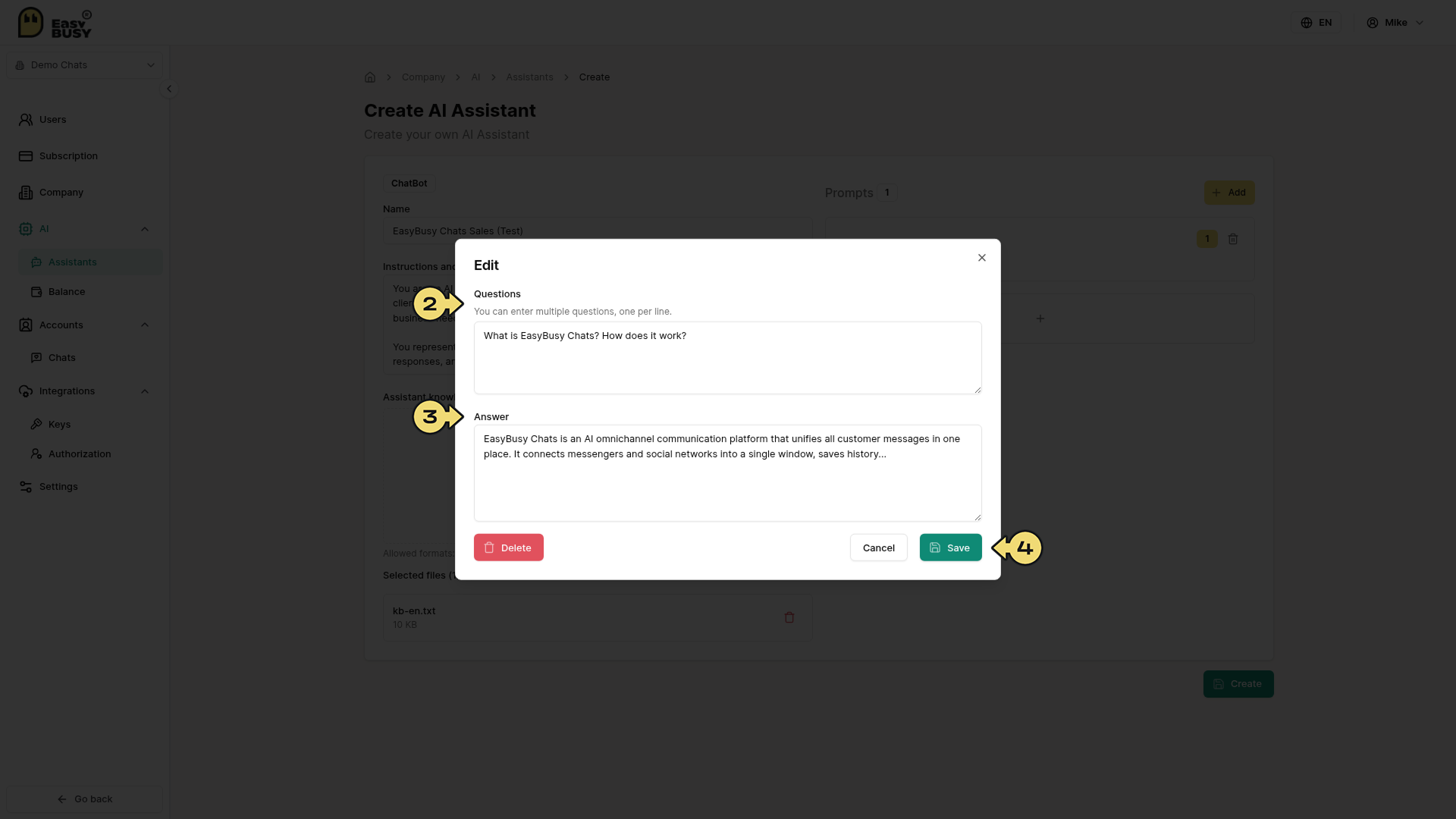AI Tools – EasyBusy