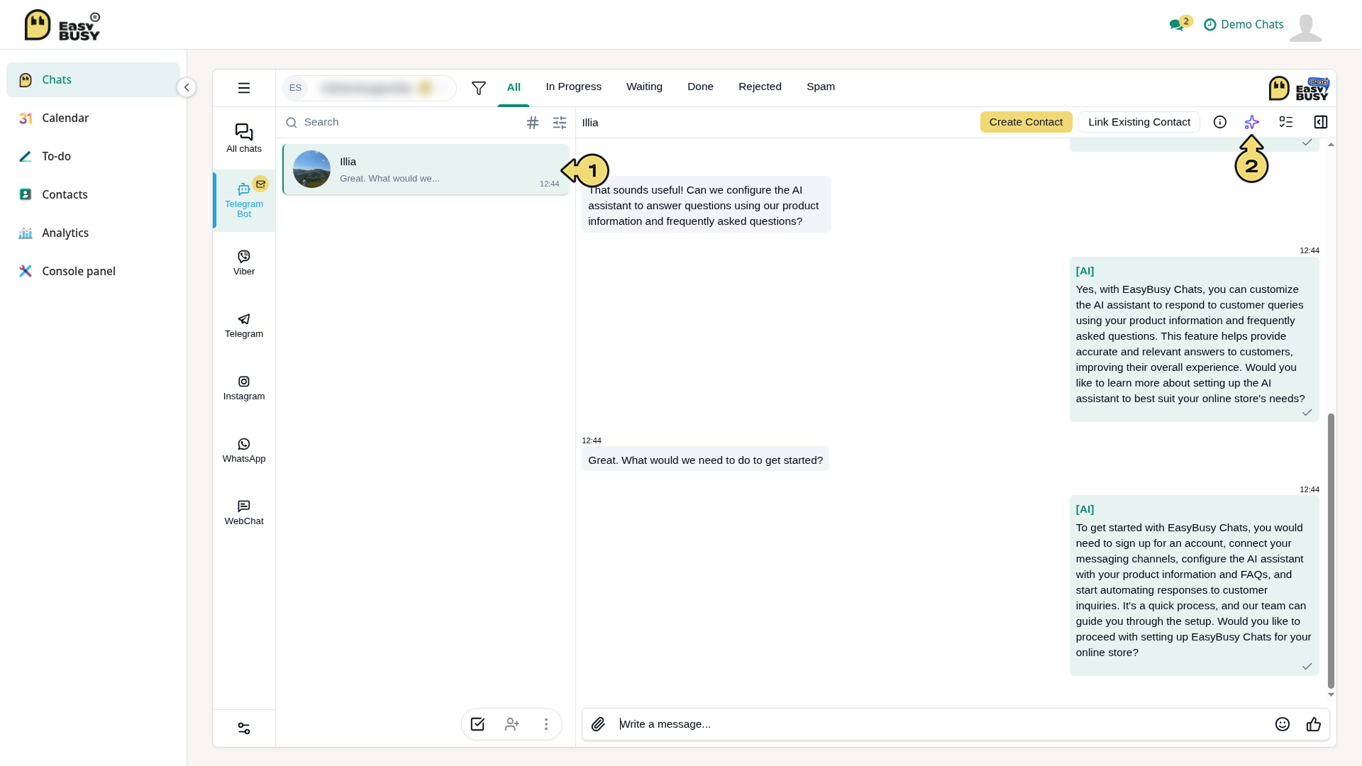 AI Tools – EasyBusy